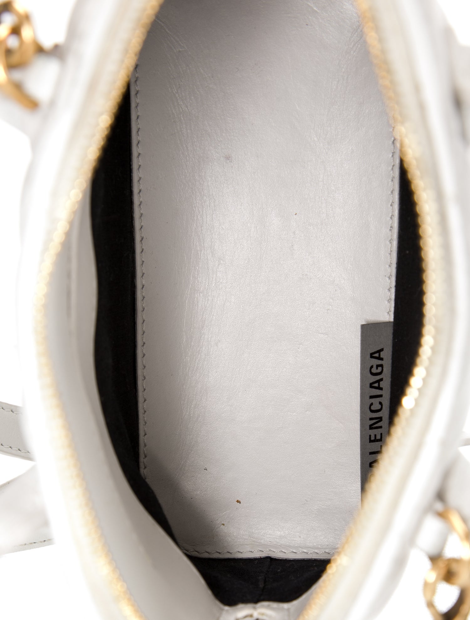 Balenciaga Leather Ville XXS Top Handle Bag